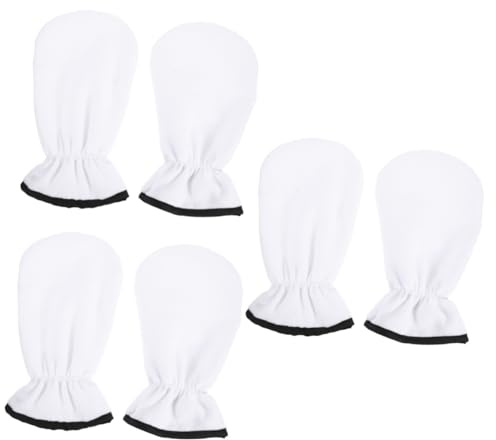 Beatifufu 3paia Esfolianti Per Mani Muffole Idratanti Per Trattamento Spa Per Mani Cera e Conservazione Del