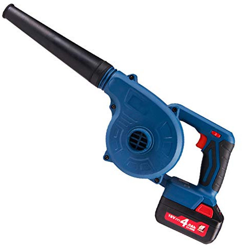 OZBME Soplador de Hojas inalámbrico, Potente soplador axial de Velocidad de Aire, barredora compacta para aspiradora de Hojas y Nieve Cleadust