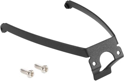 Soporte de guardabarros trasero para scooter eléctrico Xiaomi Pro y MI 3 - Soporte de metal, negro, 145 x 76,5 mm para instalación de guardabarros trasero