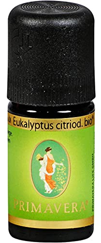 PRIMAVERA Eukalyptus cidroid. Tropfen für die Aromapflege, 5 ml ätherisches Öl