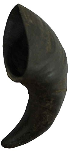 Bubimex - Corne de Buffle Taille S (80-150g) - Friandise pour Chiens - Robuste & 100% Naturelle - Mastication Longue Durée - Idéal Chiens Mâcheurs Petits et Moyens - Hygiène Dentaire Naturelle