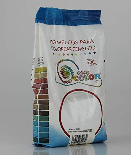 Easy Color Adifugo P. Additif hydrofuge. Stéarate Pigment pour béton, mortier et béton. (Blanc)