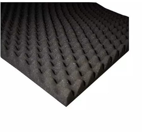 Pannello Spugna Fonoassorbente Insonorizzante Adesivo Bugnato 50x100 da 30/40mm (20 MM)