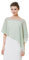 BEAUTELICATE Châle Étole en Mousseline de Soie Boléro Cape De Femme Mariée Mariage Soirée D’été Demoiselle d'honneur Asymétrique - Vert sauge