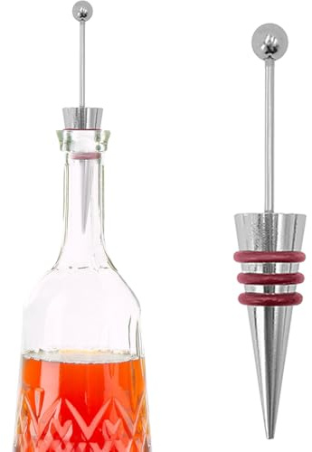 Bouchons De Vin - Fournitures en Silicone et Réutilisables et Étanches | Capsules Pour Bouteilles De Vin | pour Maison Cuisine Bar Fête Vacances Halloween Boisson Alcool