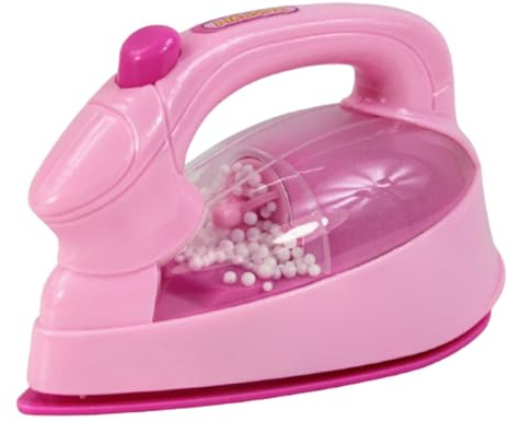 Temeemeg Ferro Giocattolo per Bambini Giochi di finzione in plastica Giochi di Fantasia Lavori Domestici fantasiosi di finzione per i più Piccoli