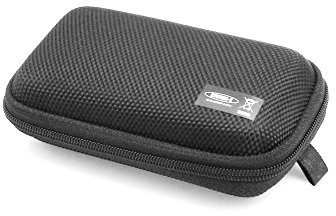 System-S Custodia protettiva antiurto con chiusura lampo (circa 3 cm x 5 cm x 10 cm) per cuffie