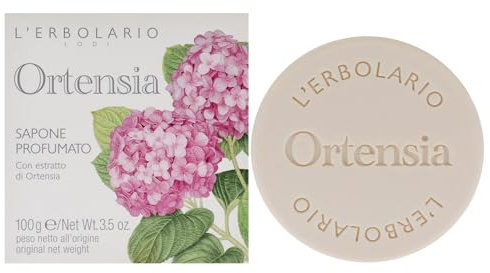 LErbolario Perfumed Soap - Hydrangea For Unisex 3.5 oz Soap