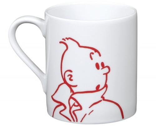Moulinsart Mug Porcelana, Tamaño Único