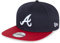 New Era Atlanta Braves MLB Essentials Navy Red 9Fifty Snapback Cap - S-M (6 3/8-7 1/4)