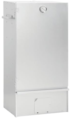 vidaXL Forno Affumicatore BBQ Generatore Fumo Freddo Acciaio Zincato, affumicatore con generatore Fumo, griglia da Esterno, Camera di affumicatura