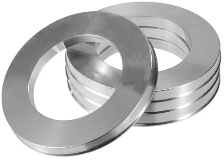 QUARKZMAN 4 Piezas Anillos Centradores De Buje de Aleación de Aluminio de 110 mm de Diámetro Exterior a 67.1 mm de Diámetro Interior para Automóviles