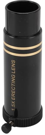 1.5X Erecting Eyepiece, Wide Field Astronomical Observation for Reflector Telescopes, 2 Anti Reflective Coatings, Compatible with 1.25 Inch Diameter Eyepieces, 1.5X Barlow Lens