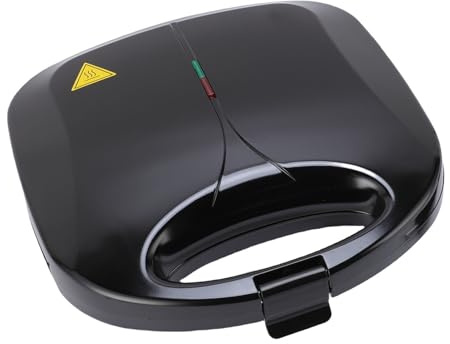 Yinhing Macchina per Biscotti Alle Noci, Macchina Elettrica per Torte Alle Noci Antiaderente a Doppia Faccia con Impugnatura Cool Touch e Piedini Antiscivolo, per Uso (Spina europea 220V)