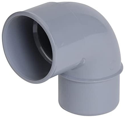 coude pvc - mâle/femelle - 87 degrés30 - diamètre 40 mm - nicoll ch8