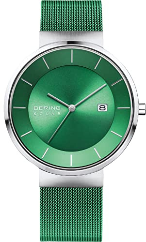 BERING Herren Uhr Solar Movement - Charity Collection mit Edelstahl und Saphirglas 14639-Charity Armbandsuhren - 5 ATM