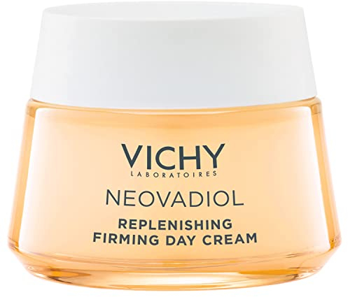 Vichy Neovadiol Post-Menopausa, Crema Viso Giorno Relipidante, Adatta al Post-Menopausa, Anti-Rilassamento, Effetto Rassodante, Formula con Proxylane, Niacinamide e Acido Ialuronico, 50ml