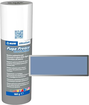 Mapei Ultracare FUGA FRESCA 168 CERULEO vernice polimerica per rinnovare il colore delle fughe cementizie Flacone 160gr.