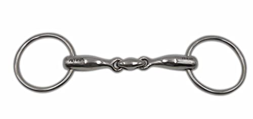 AMKA Wassertrense doppelt gebrochen massiv Edelstahl Stärke 18 mm, Ringe 65 mm