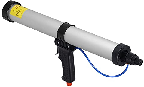 Pistola de Calafateo Neumática de 20 Onzas, Aplicador de Aleación de Aluminio, Herramientas Industriales para Contenedores de Barcos, 600Ml