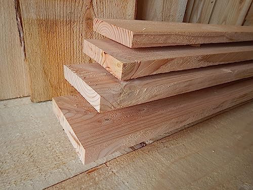 Douglasie 10x1,5cm BRETT BRETTER SCHALUNG HOLZ BAUHOLZ SICHTSCHUTZ 240cm LÄNGE (1)