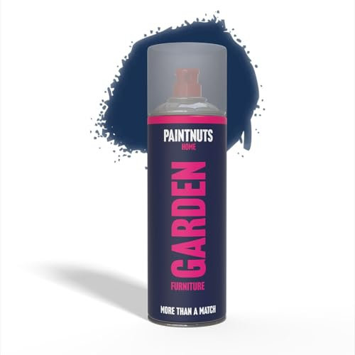 Paintnuts Garden Furniture Paint - RAL-5013 - COBALT BLUE Gloss 400ml Spray Can