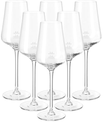 LEONARDO HOME Digestifgläser Puccini Gastro-Edition, Geeichte Spirituosengläser mit 4 cl - Eichung und 2 cl - Hilfslinie, Randvollfüllung 220 ml, Genormte Gläser für Hotel & Gastronomie, 6er Set
