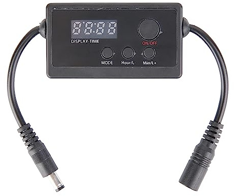 Qcwwy Controlador de Atenuación de Luz LED para Acuario, Temporizador de Luz para Acuario, Atenuador de Iluminación Inteligente LED, de Atenuación de Sincronización, Modulador de