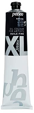Pébéo - XL Fin Oil 200 ML - Stålblå oljefärg - Oljefärg Pébéo - Stålblå 200 ml