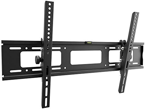 RICOO Soporte TV Pared Inclinable Fijo Plano Televisión 37-80 (94-203cm) R07 Slim Universal Televisor LED/LCD/Curvo VESA 300x200-600x400