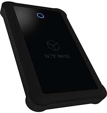 ICY Box IB-233U3-B Boîtier Externe sans vis pour Disque Dur 2,5 SATA III Noir