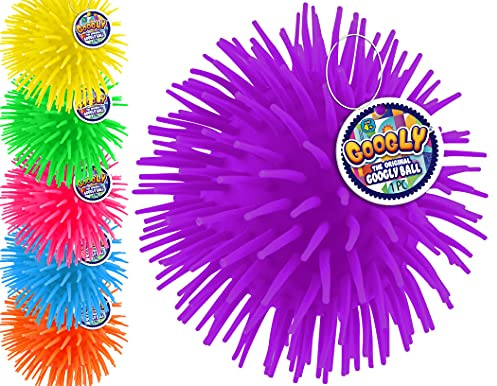 JA-RU Googly Puffer Spike Ball Stretchy Squishy Toy (2 Pk) 22163-2s