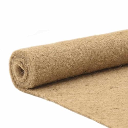 vidaXL Tapis de Chanvre pour rongeurs 0,5x1 m 5 mm, Tapis de rongeurs, Tapis en Fibre de Chanvre, Couvre-Sol de Cage de rongeurs