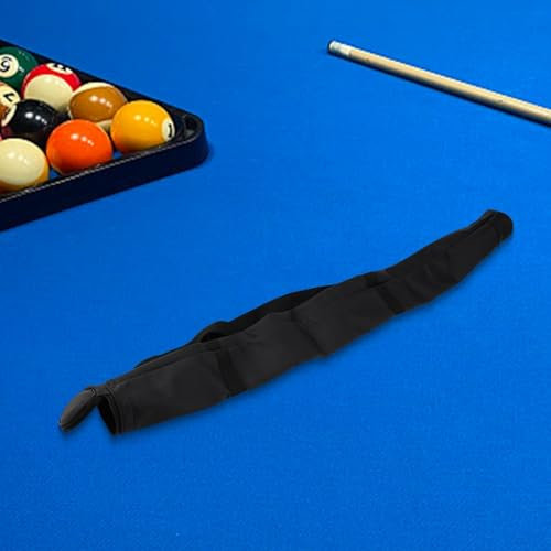 Tragetasche für Billardqueue, Aufbewahrungstasche für Snooker-Queue, 81,3 cm, 1/2 Poolqueue, für Leder, verstellbare Schultergurte, reisefreundlich