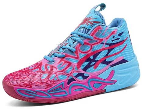 Uhclrr Hombre Zapatos De Baloncesto Chico Zapatos Retro Zapatos De Fitness Al Aire Libre Ocio Zapatillas Deportivas Carrera De Trabajo Caminar Entrenador De Ocio(44 EU, S4)