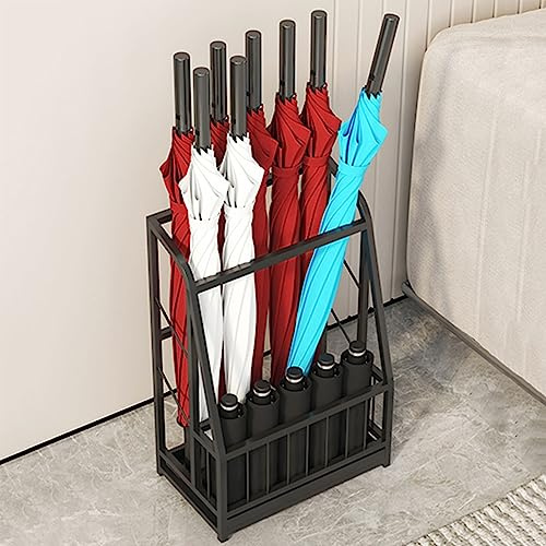 Lar Umbrella Stand with Water Tray, Slish Umbrella Holder for Entryway, Office, Hotel - Umbrella Rack Bucket Barrel for Rain Collect and nizat