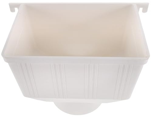 SHERCHPRY Déviation Eau Gouttière Pvc pour Collecte Pluie Entonnoir Étanche Compatible Tuyaux Conduite Standard Système Filtrage Anti-bouchage Robuste