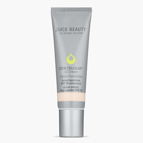 Juice Beauty Stem Cellular CC Cream SPF 30 - Natural Glow - 50 mL - Provides Light Glowing Coverage - Vegan, Cruelty Free