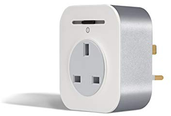 Bosch Smart Home smart plug with app function, compatible with Google Assistant, Alexa and Apple HomeKit