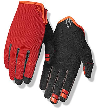 Giro DND Men's Gloves, Red Orange, L