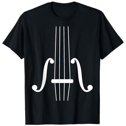 Violoncelle Costume d'Halloween pour violoncelle Instrument Musical Music T-Shirt
