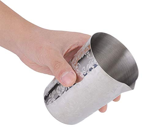 Verre à mélange de cocktail, tasses en acier inoxydable, shaker à cocktail, pichet à mélanger, verre à mélanger, mélangeur à vin, tasse à mélanger de boisson, 500 ml