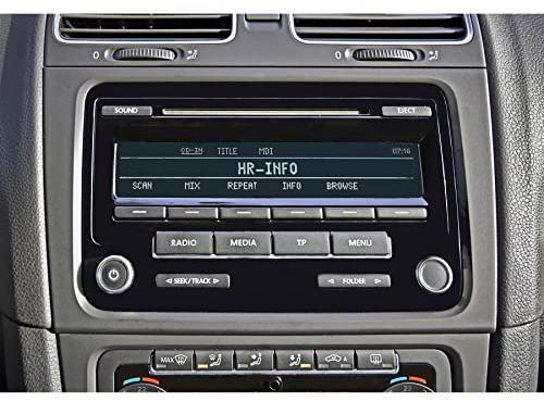 Volkswagen 000063212C Nachrüstsatz DAB+ Radio Digitalradio Radioempfang, Tastenbedienung, nur für RCD310, nur für Fahrzeuge ohne Media-In