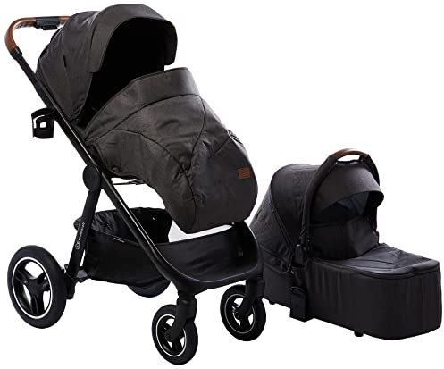 Duo Kinderkraft EVERYDAY 2 in 1 - Dark Grey-Black