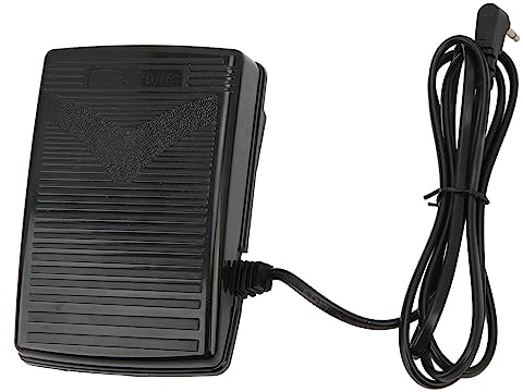 Pedal de Control de Pie para Máquina de Coser, Controlador de Velocidad de Pie de Plástico para Singer SC220 6160 6180 5400 XL‑400 Accesorios de Repuesto