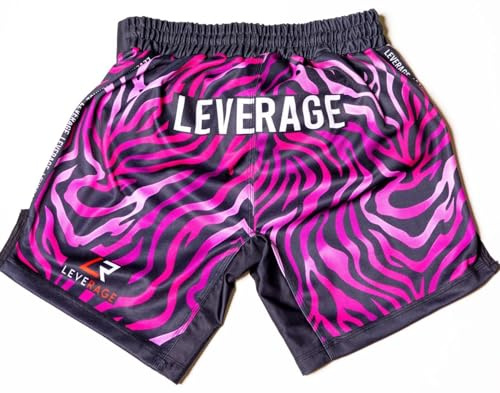 Hävstångsshorts för barn, Jiu-Jitsu BJJ MMA - Nogi Brottning Kickboxning Muaythai Surfing sommarsemester shorts, Zulu, 9-12 Years