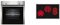 NEFF BX18, Backofen-Set bestehend aus B1DCA0AN0, N 30, Einbaubackofen mit CircoTherm, 60 x 60 cm, Edelstahl und T18SDH9L0, N 70, autarkes Elektrokochfeld, 80 cm, Schwarz, mit Rahmen aufliegend