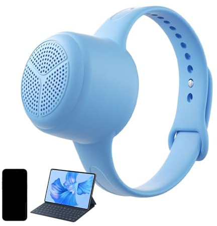 Altoparlante indossabile – Dispositivo da polso wireless, lettore musicale portatile, gadget audio ricaricabile, accessorio sportivo leggero | altoparlante esterno per corsa, equitazione, moto