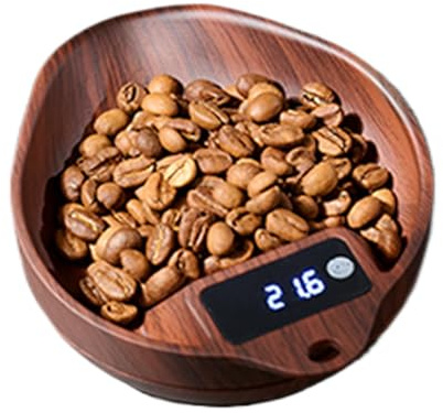 Báscula Para Café,Precisión de 0.1g Báscula Electrónica Digital de Cocina para Alimentos - Accesorio De Pesaje Para Café De Precisión 1kg Para Oficina Cafetería Hogar Cocina,Para Té Harina Aderez