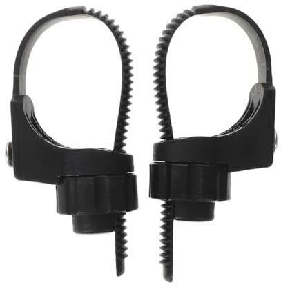 BESPORTBLE Abrazadera de Montaje en Horquilla para Bicicleta Liberación Rápida, Soporte de Guardabarros Delantera Resistente al Clima, Compatible Bicicletas de Montaña y Carretera, Ligera